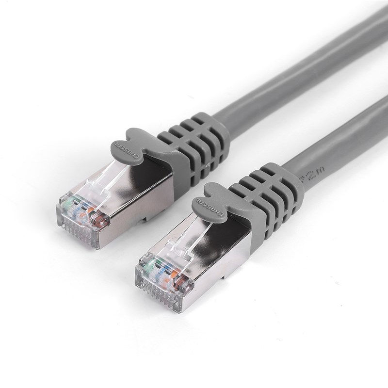 秋叶原超五类网线成品铜线双屏蔽高速电脑连接跳线监控路由器cat5