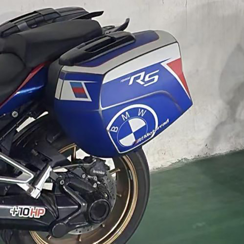 定制BMWF900XR边箱贴纸改装贴花原厂边箱防刮贴膜防水贴画拉花