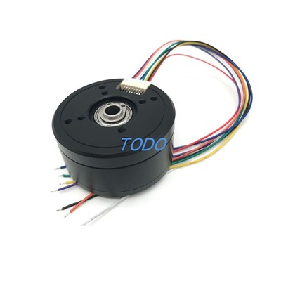 霍尔无刷马达三相八线大力矩外转子中空有感直流马达厂家可定制