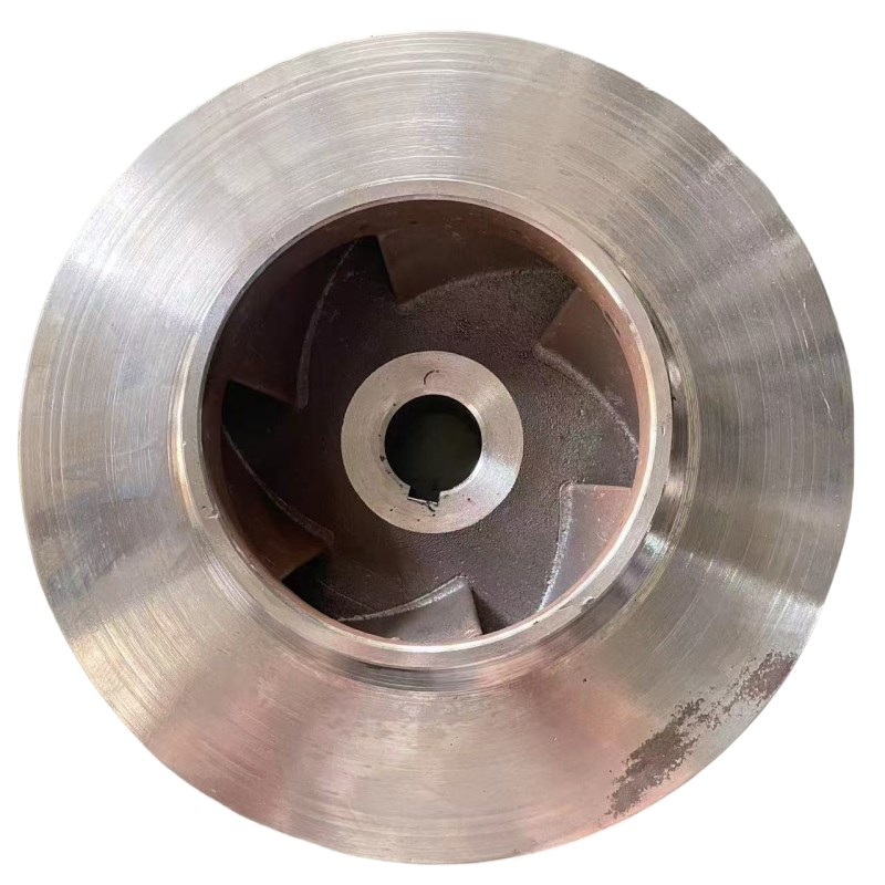 水泵叶轮大c全304不锈钢管道泵叶轮离心泵排污泵铸铁316不锈钢叶