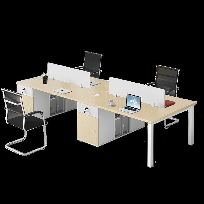 办公桌员工位简约现代办公室四人位桌椅组合职员屏风卡座电脑桌子,商业/办公家具,组合/屏风工作位,淘宝优惠券,粉丝福利购,淘宝优惠卷