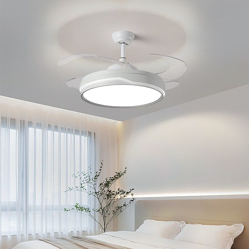 现代简约隐形风扇灯大风力吊扇灯卧室客厅餐厅电风扇吊灯家用变频,家装灯饰光源,风扇灯,淘宝优惠券,粉丝福利购,淘宝优惠卷