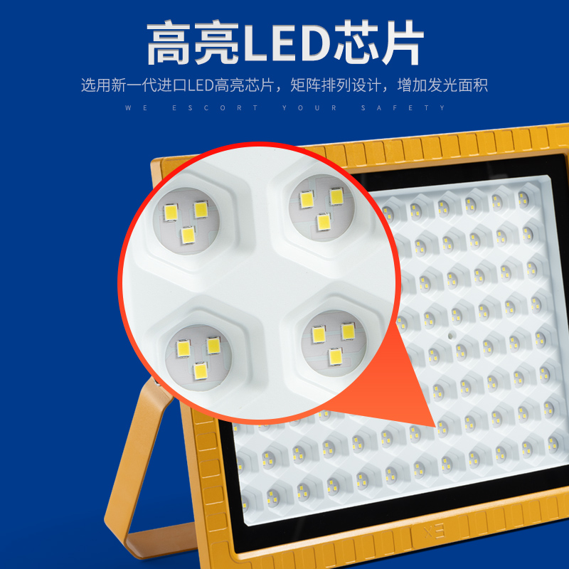 LED亚明防爆灯加油站仓库车间化工厂防腐防水防爆投光灯户外射灯