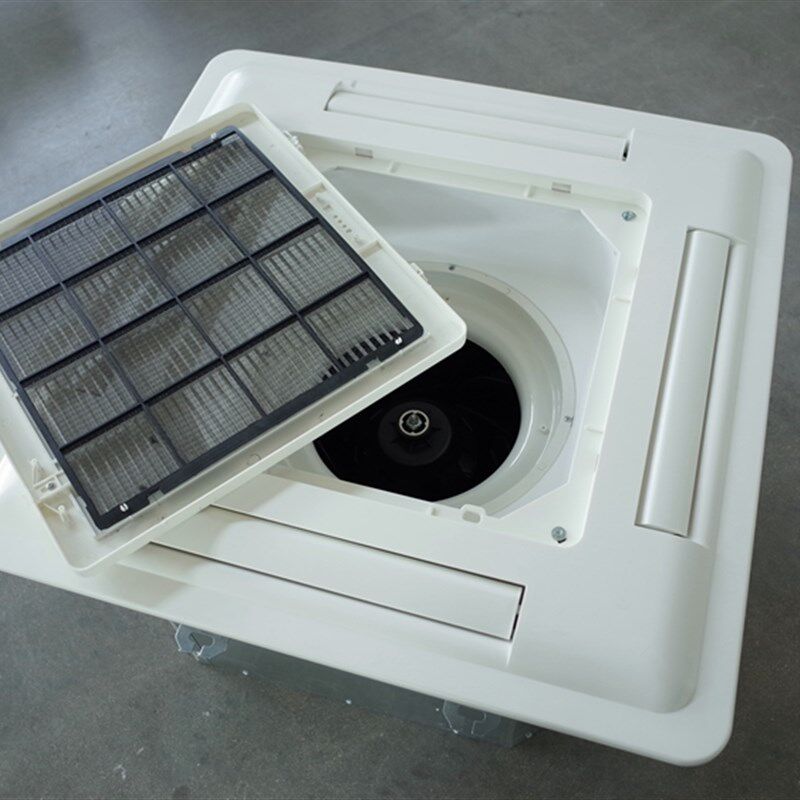 卡式风机盘管天花机嵌入式四面出风吊顶吸顶式水冷水暖中央水空调