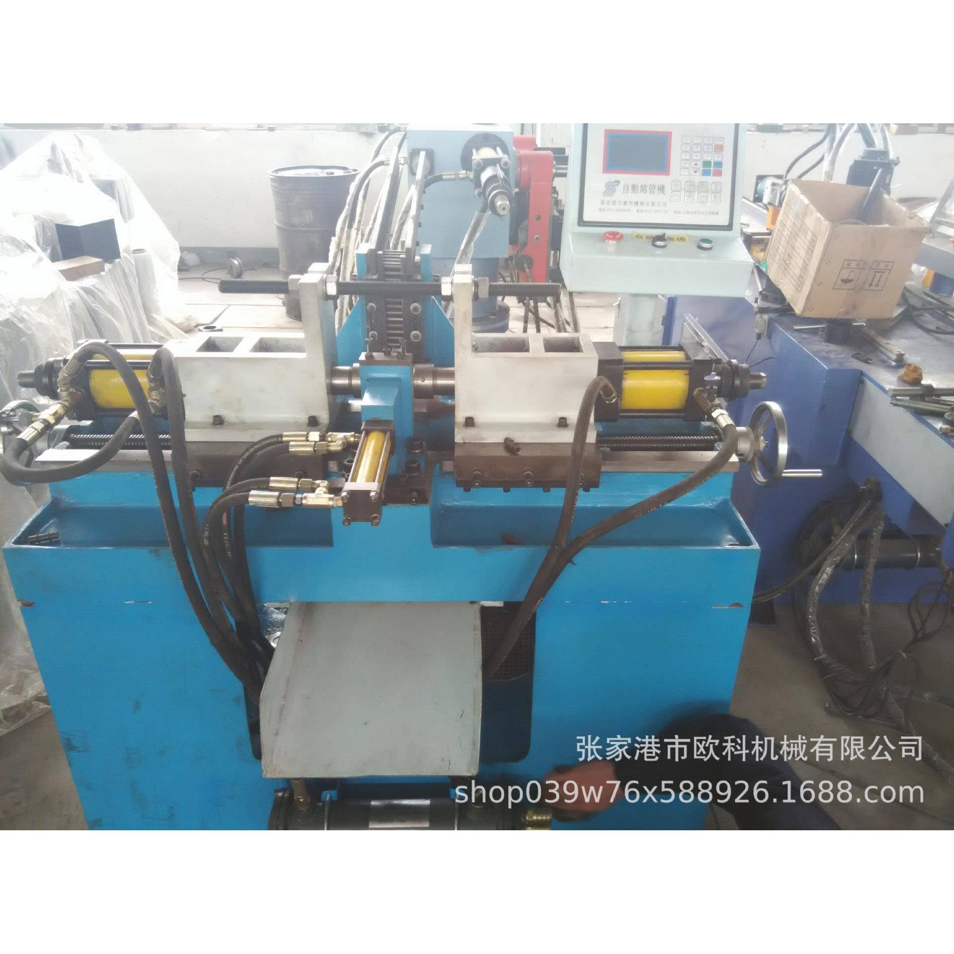 张家港平头80双头气动倒角机 不锈钢管倒角机 圆管棒料圆棒倒角机