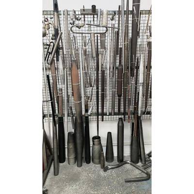 金属管打尖，锥形，缩口！