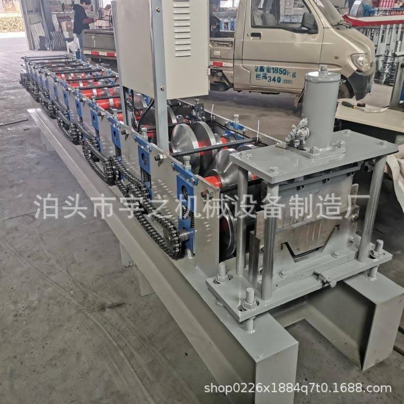 水槽机屋顶光伏水槽成型设备金属冷弯成型机全自动u型槽冷弯机械