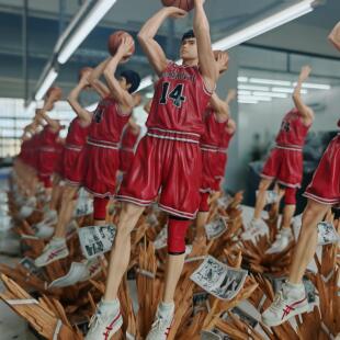 【现货】小漫模型 无限 灌篮高手 动态 三井寿 手办 动漫人物 gk