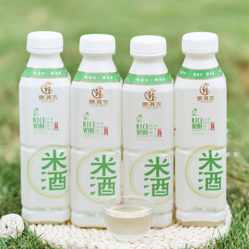 惠满浓糯米酒530ml*4瓶