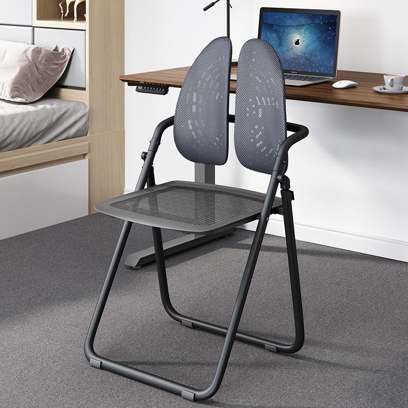 普格瑞司55D人体工学椅折叠椅便携电脑椅户外久坐护腰办公学习椅
