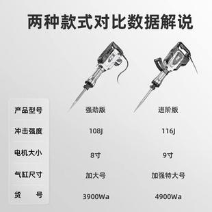 95电镐工业级大功率115单用65拆混凝土大型专业重型工程