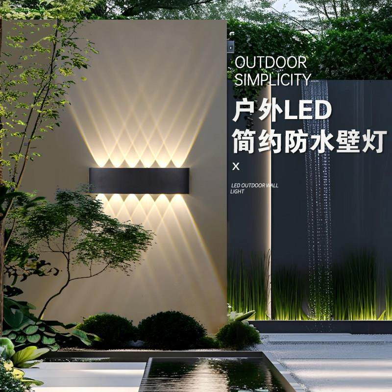 户外防水壁灯庭院阳台花园别墅露台室外墙壁射灯led超亮洗墙灯,家装灯饰光源,户外壁灯,淘宝优惠券,粉丝福利购,淘宝优惠卷