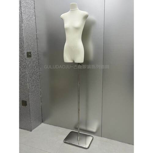 模特展示架女装扁身平胸韩版假人服装店模特半身人台橱窗道具专用