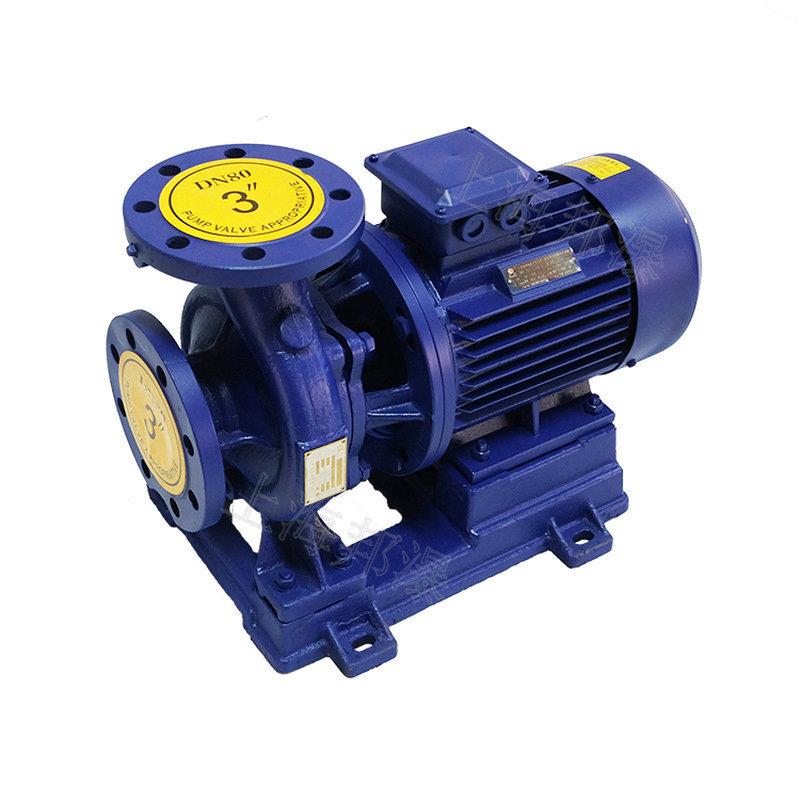 ISW管道泵卧式增压泵单级单吸离心泵ISW50-160I单级离心泵