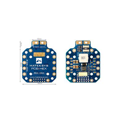 MATEK Mateksys PDB-HEX 12S 5V&12V 航模四周FPV穿越机分电板