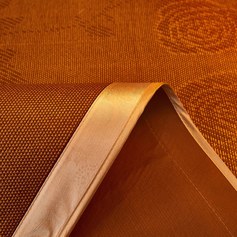 新款藤席三件套夏季凉q席套件空调席家用床单席子直播爆款冰丝藤