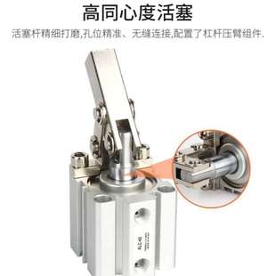 ALC杠杆气缸气动小型压紧下压夹具JGL25 80模具摇臂