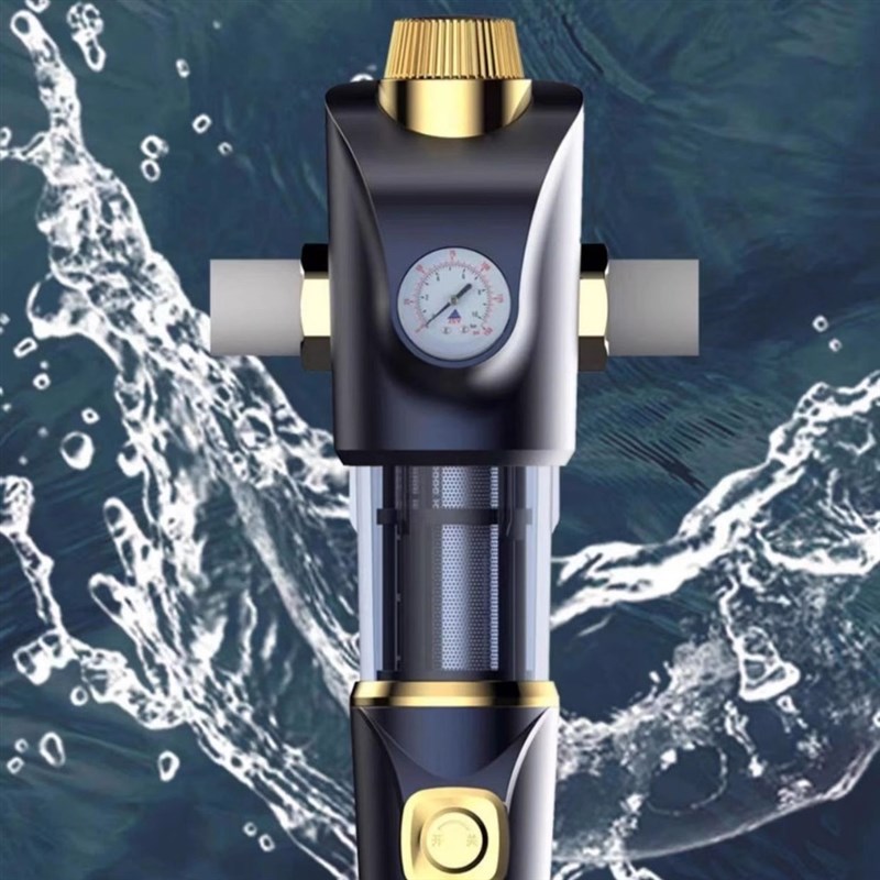 万向前置过e滤器自动前置过滤器家用反冲洗前置过滤器,净水器