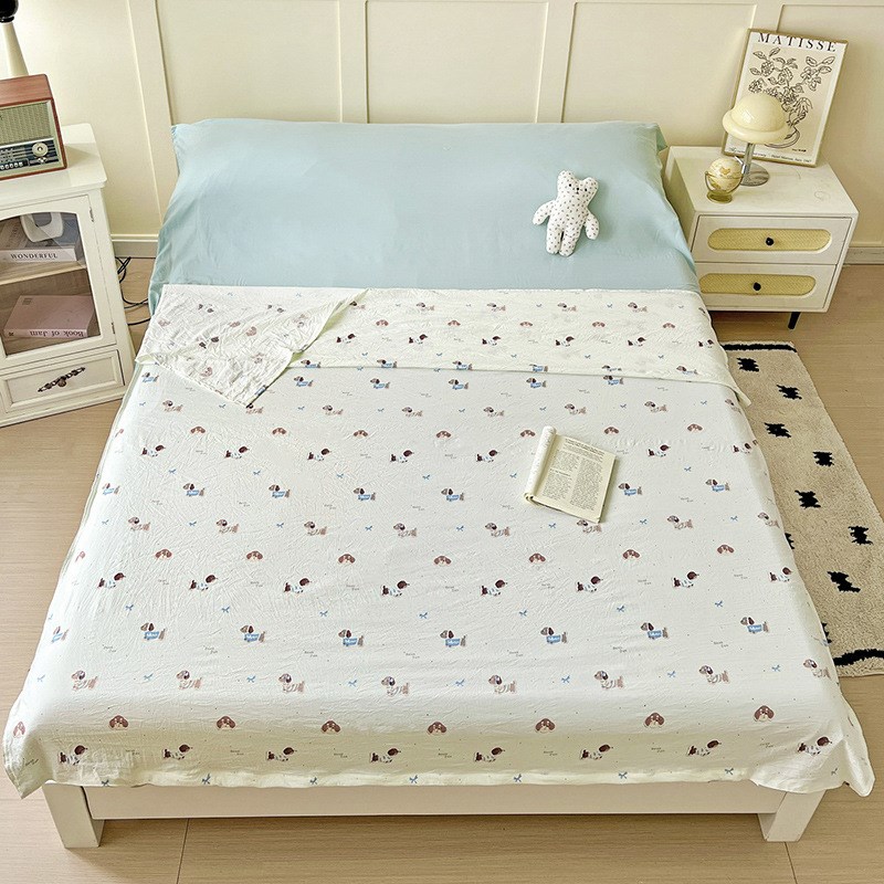 旅行酒店隔脏水洗k棉睡袋床单被套便携式外出出差旅行一体旅睡宝