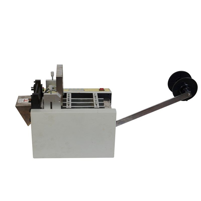 全自动热缩管切管机PVC绝缘套软管电脑切管机黄腊管Y玻纤管裁切机