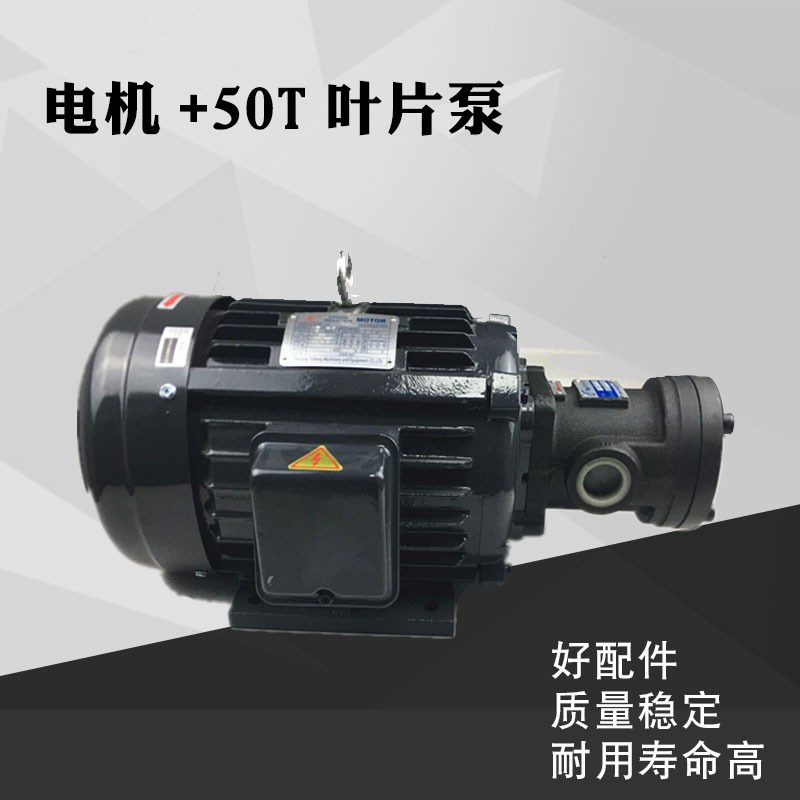 液压油泵电机组合0.75KlW 1.5KW 2.2KW 3.75KW 5.5KW配泵VP20 VP3