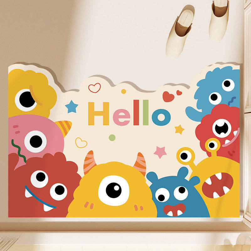 卡通卫生间厕所门垫浴室吸水速干地垫家用防滑好打理软硅藻泥地垫,居家布艺,家用脚垫,淘宝优惠券,粉丝福利购,淘宝优惠卷