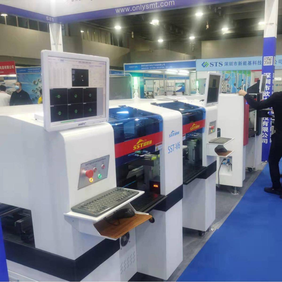 模组高速贴片机，双臂贴片机，实贴达到40000点/小时