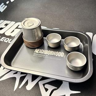 潮nbhd新款磨砂金属收纳盘ins简约复古客厅置物首饰收纳托盘定制