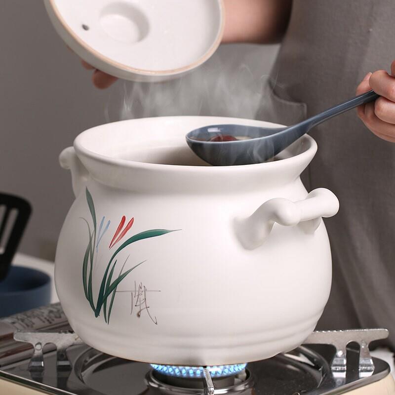 景德镇砂锅耐高温炖锅大容量陶瓷煲明火直烧汤锅家用汤煲煮粥煲汤