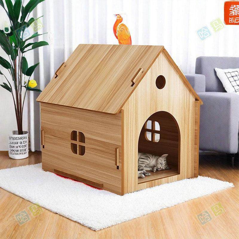 狗窝木屋猫窝别墅四季通用中小型犬网红猫屋小宠兔子屋舍繁殖猫笼,宠物/宠物食品及用品,猫窝/屋/帐篷/沙发,淘宝优惠券,粉丝福利购,淘宝优惠卷