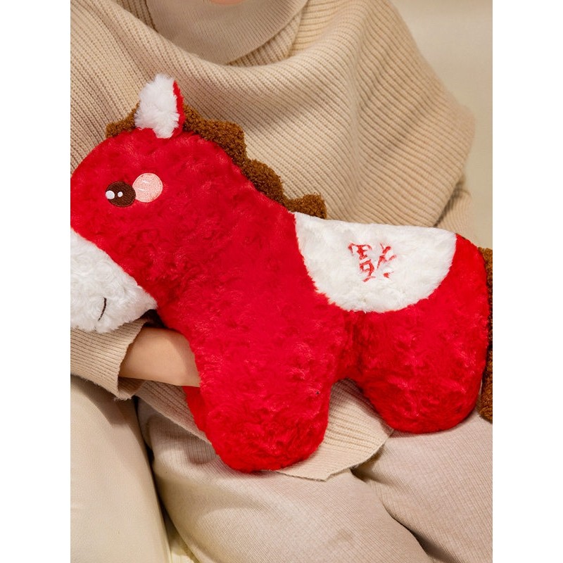 国风可爱毛绒马上有钱玩偶抱枕装饰送朋友新年礼物睡觉靠背垫沙发,玩具/童车/益智/积木/模型,毛绒/玩偶/公仔/布艺类玩具,淘宝优惠券,粉丝福利购,淘宝优惠卷