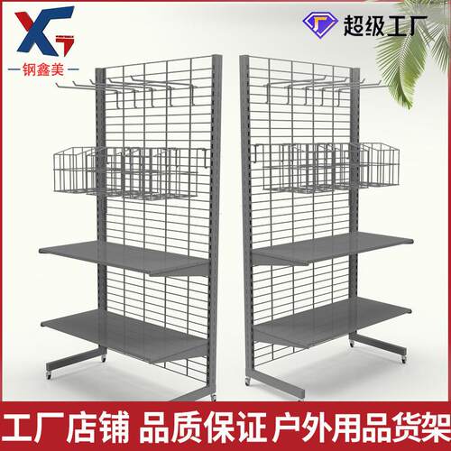迪卡侬骆驼体育运动用品货架帽子架服装球类店铺展厅展示架网线架