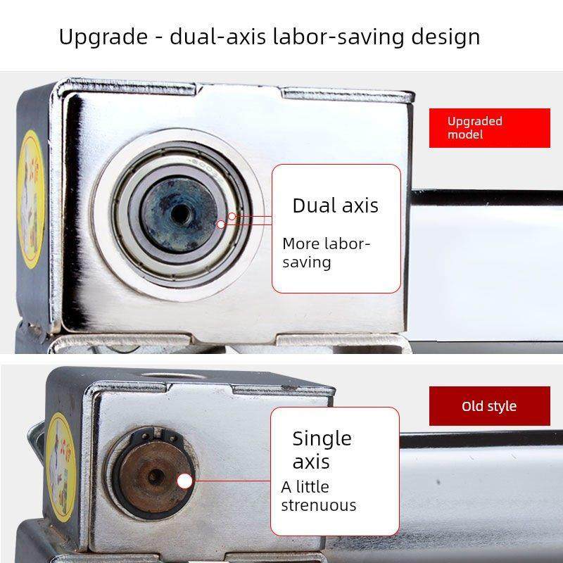 压面机多功能不锈钢家用河捞机小型河洛压面条机手动新款饸饹面机