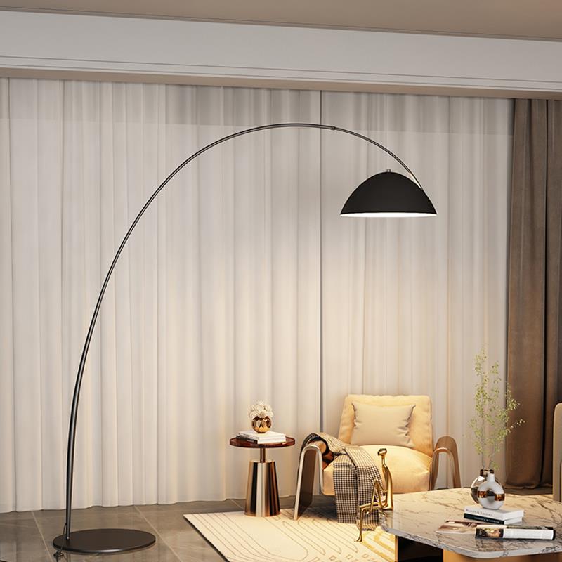 极简钓鱼灯落地灯客厅沙发边角设计感氛围灯北欧轻奢简约立式台灯