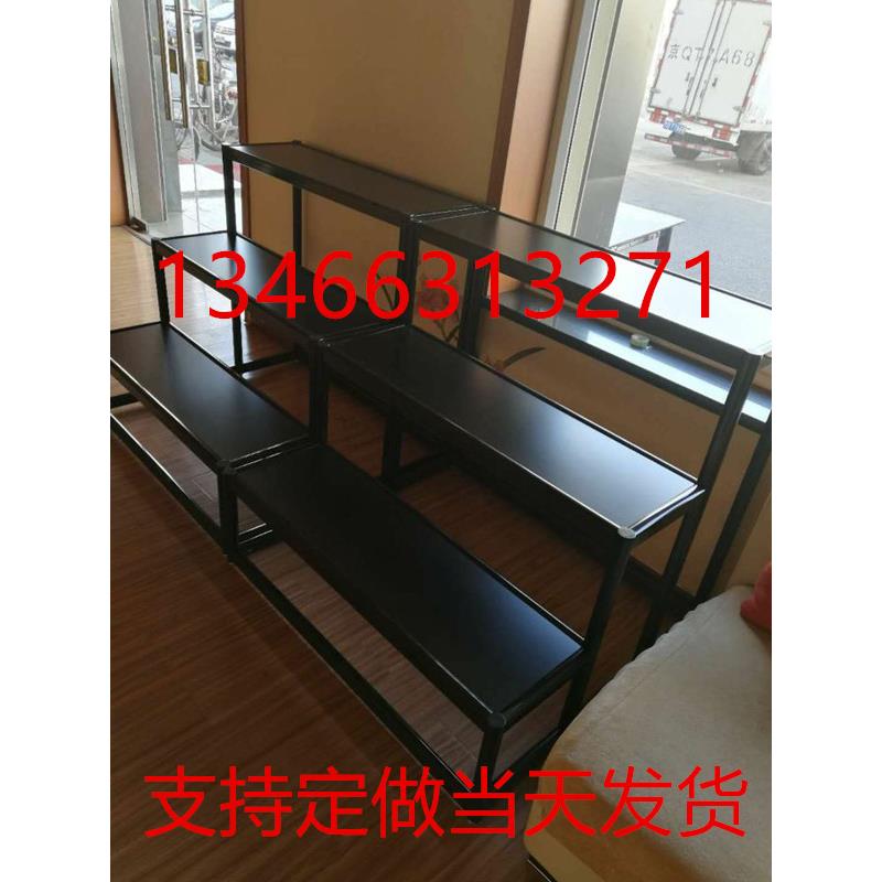 精品花架阶梯展示架鲜花礼品货架台阶架子阳台花架层架礼盒展示架