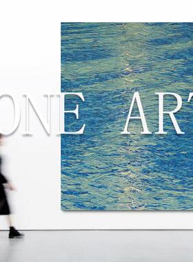 Oen Art〖星空系列〗壹方×唐志威定制客厅背景墙小众肌理挂画