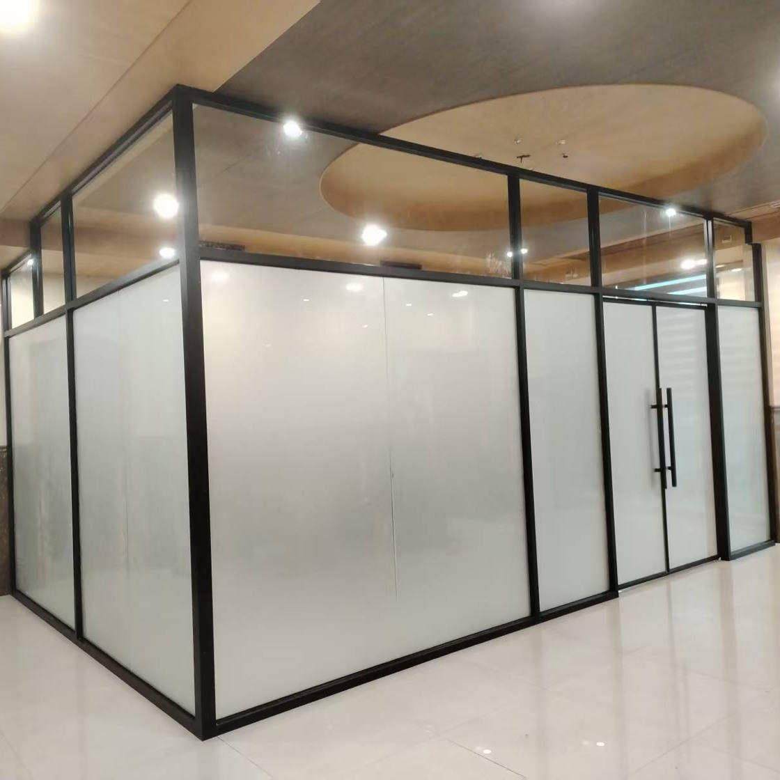 厂家铝合金双玻带百叶隔断钢化玻璃隔音墙磨砂办公室高隔断墙定制,商业/办公家具,高隔断/隔墙,淘宝优惠券,粉丝福利购,淘宝优惠卷