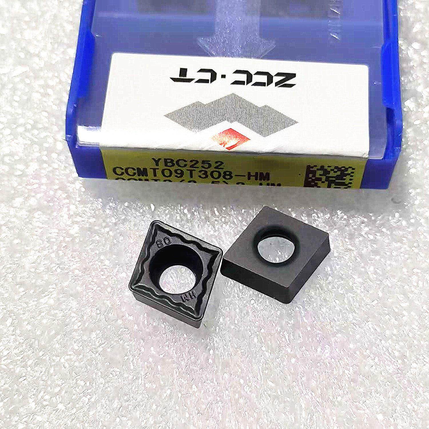 株洲钻石菱形数控车刀片CCMT09T304/08-HM/HM YBC252/251镗孔刀粒