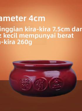 朱砂原矿貔貅摆件公母一对天然紫金招财聚财公司办公室客厅聚宝盆