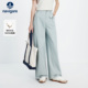 全棉 Navigare意大利小帆船宽松休闲裤 女2026春季 新款 香蕉弯刀裤