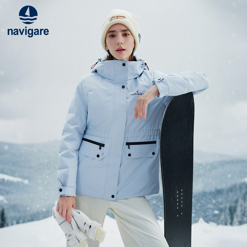 [三防]Navigare意大利小帆船休闲羽绒服女士2025冬季新款保暖外套