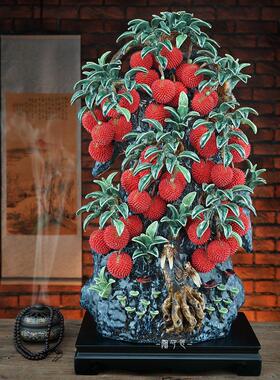 超大号吉祥吉祥荔枝陶瓷饰品石湾娃娃入口办公室开幕礼品饰品