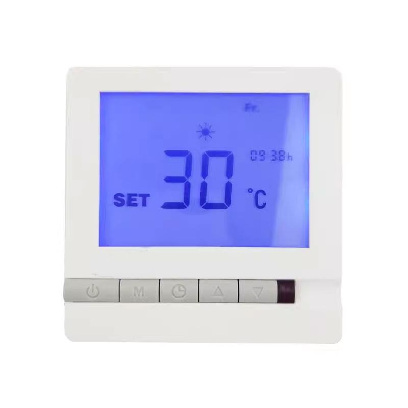 家用采暖温控器HA208-TL水地暖控制器电暖温度开关面板HA308-S2TL