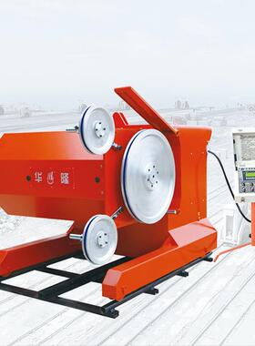 永磁金割刚石串珠绳锯切矿山大机理石花岗岩荒料石CBX材山体切设