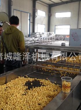 全米自动电磁爆花机大产球形爆米花IOR生产量线备 设爆玉米花机