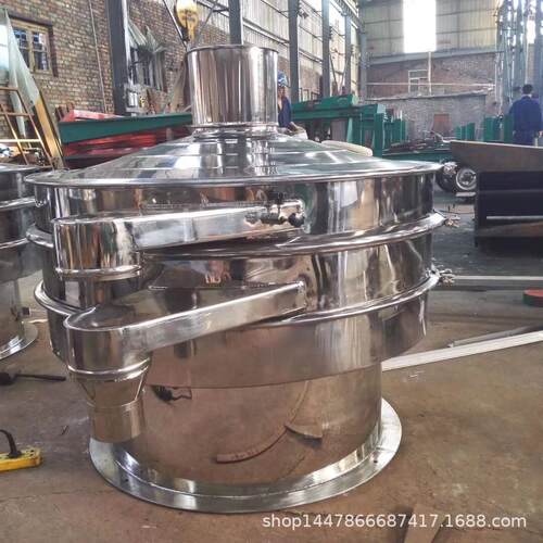 工业盐圆形旋振YCJ筛 粉分末级振动筛超 声波型液体饮料过滤圆振