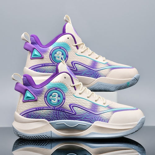 篮球鞋男水泥地防滑耐磨鸳鸯鞋