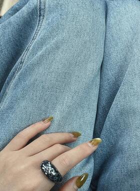 食指戒树脂戒指韩国个性时尚女