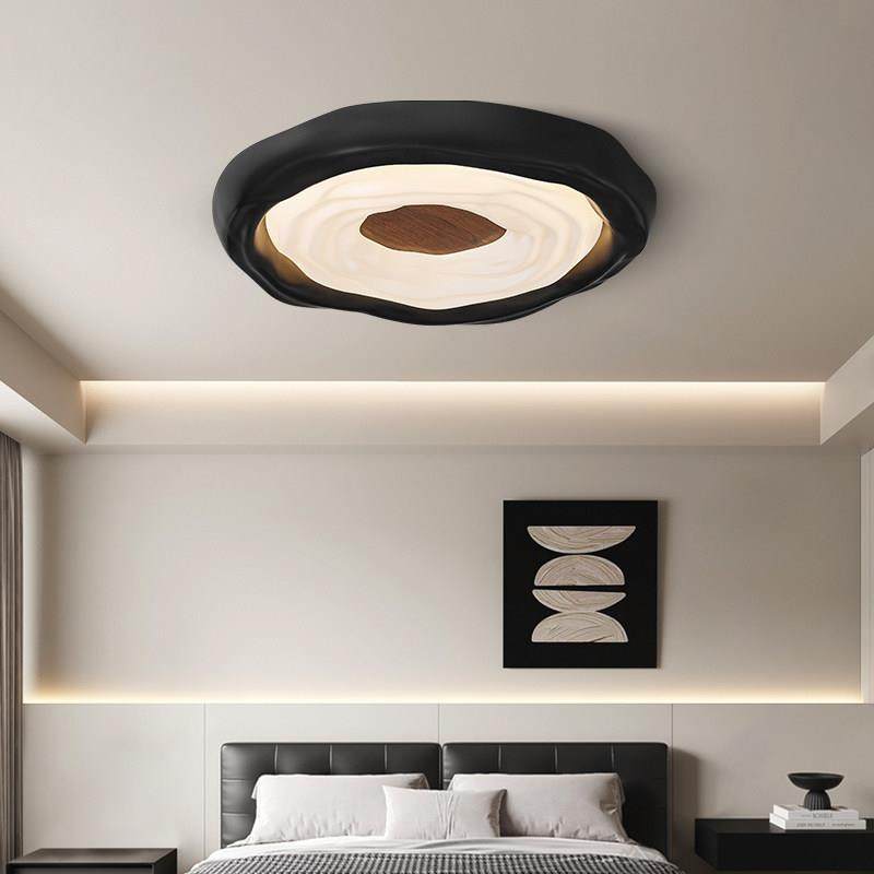 意式极简卧室吸顶灯全光谱护眼曲奇儿童房间灯覆古黑色主卧书房灯,家装灯饰光源,餐厅/卧室/书房吸顶灯,淘宝优惠券,粉丝福利购,淘宝优惠卷