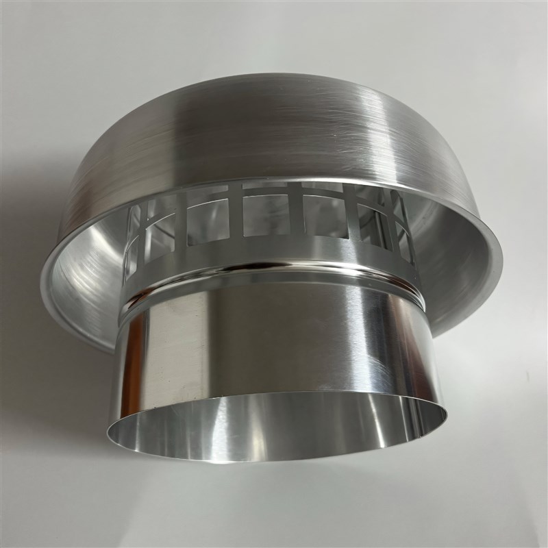 屋顶防水防雨罩排烟排气口通风口蘑菇头排风口罩楼顶铝合金防鸟罩